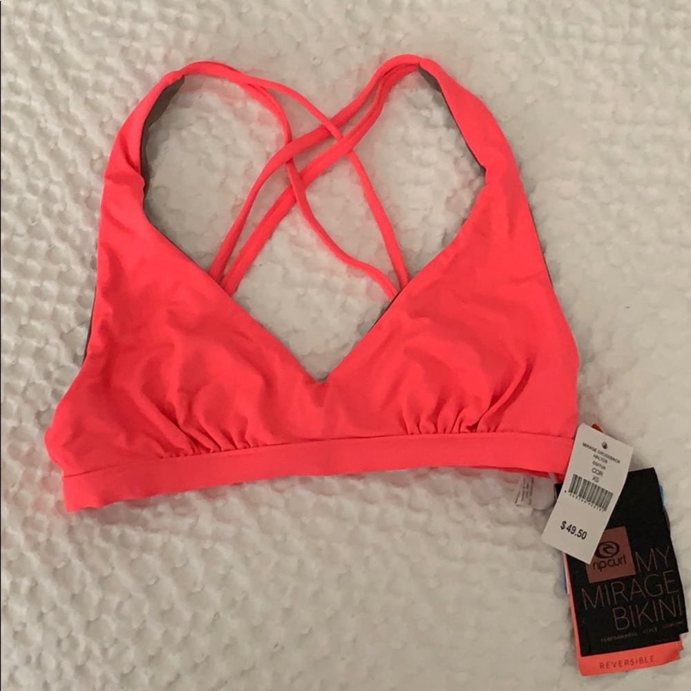 *NWT* Ripcurl Reversible Bikini Top - XS